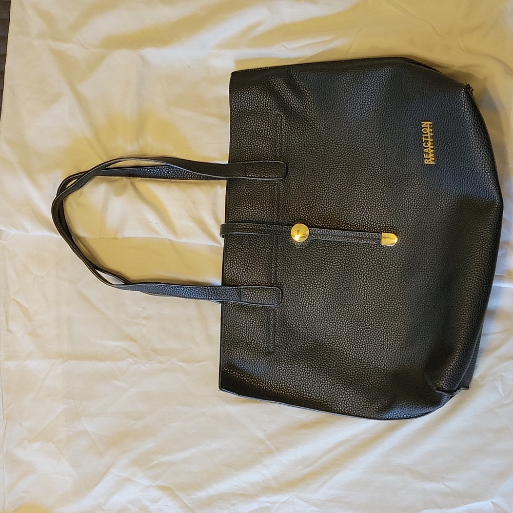Kenneth Cole Black Leather Purse